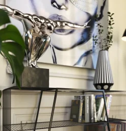 KARE Design Jalalliset Koriste-Esineet*Athlete XL Atleetti Koriste-esine, Patsas, Hopea