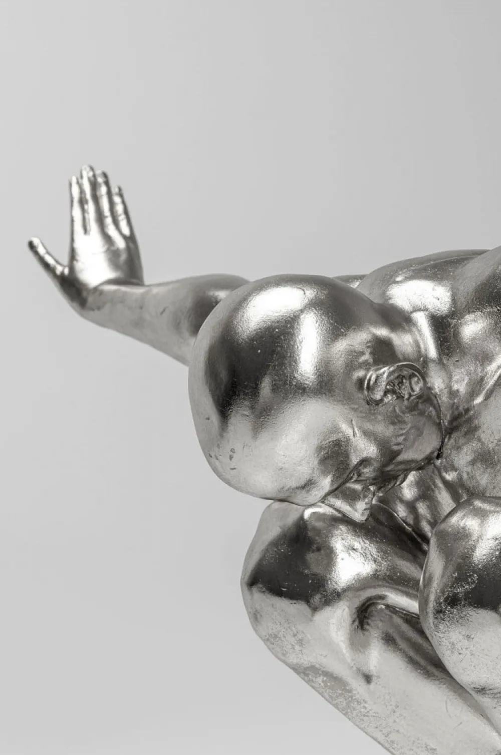 KARE Design Jalalliset Koriste-Esineet*Athlete XL Atleetti Koriste-esine, Patsas, Hopea