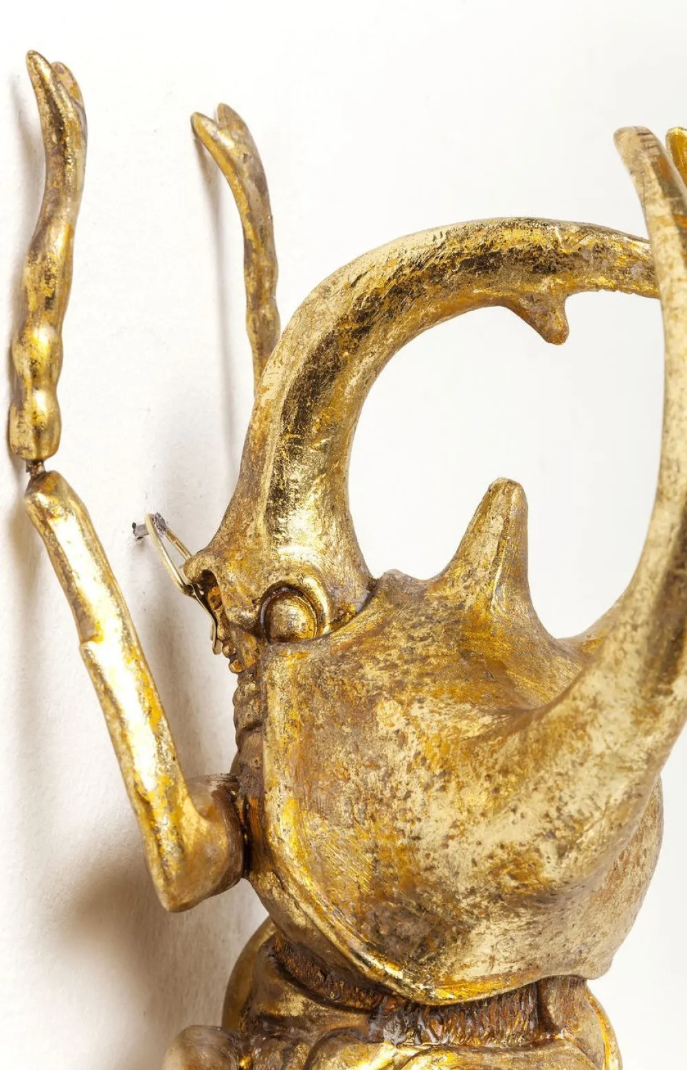 KARE Design Seinäkoristeet*Atlas Beetle Kovakuoriainen Seinäkoriste, Kulta