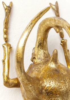 KARE Design Seinäkoristeet*Atlas Beetle Kovakuoriainen Seinäkoriste, Kulta