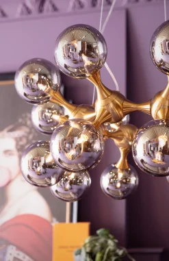 KARE Design Riippuvalaisimet*Atomic Balls Riippuvalaisin, Messinki Ø74cm