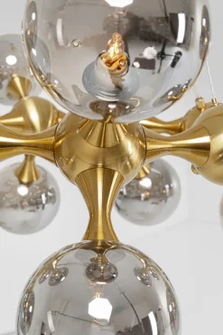 KARE Design Riippuvalaisimet*Atomic Balls Riippuvalaisin, Messinki Ø74cm