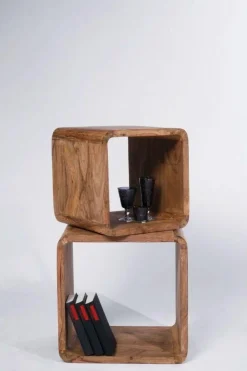 KARE Design Sohvapöydät*Authentico Cube Square Kuutio (2/Setti)