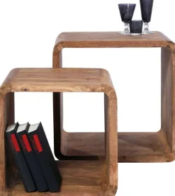 KARE Design Sohvapöydät*Authentico Cube Square Kuutio (2/Setti)