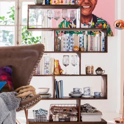 KARE Design Olohuone|Hyllyt*Authentico Zick Zack Hylly 100x180cm