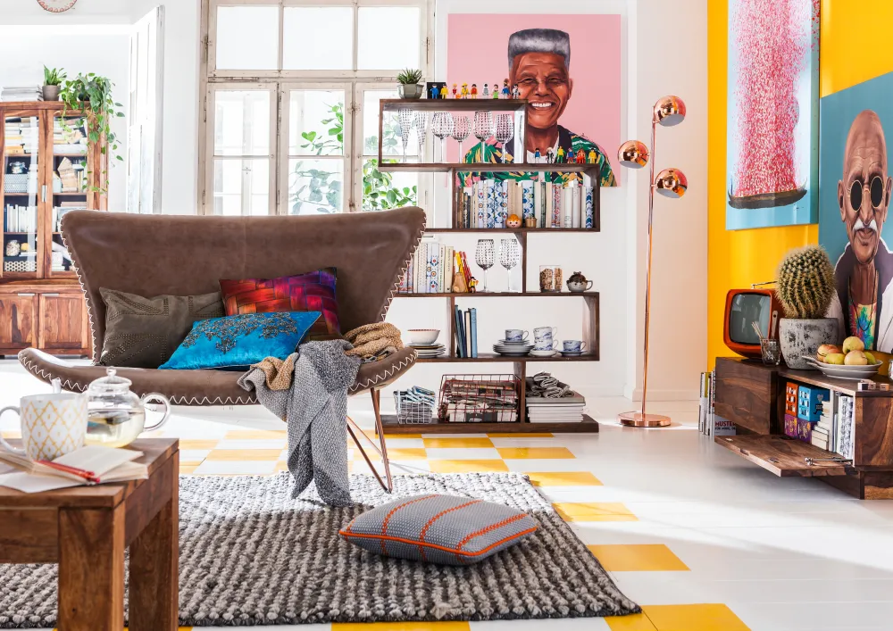 KARE Design Olohuone|Hyllyt*Authentico Zick Zack Hylly 100x180cm