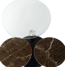 KARE Design Sohvapöydät|Olohuone*Avignon Muuneltava Sohvapöytä, 80 (+124)x80cm