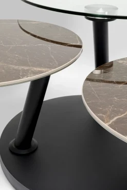 KARE Design Sohvapöydät|Olohuone*Avignon Muuneltava Sohvapöytä, 80 (+124)x80cm