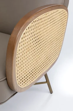 KARE Design Nojatuolit*Bahia Nojatuoli, Nahka, Rottinki