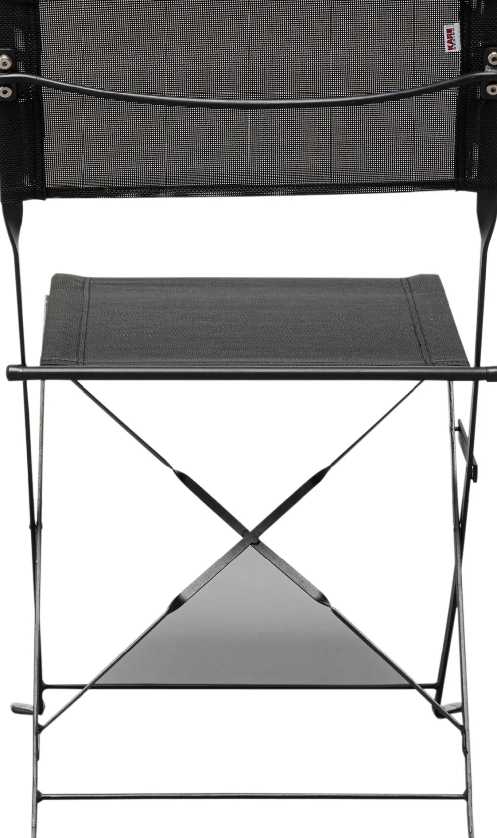 KARE Design Tuolit*Balcony Taitettava Tuoli Musta Ulkokaluste (2/Setti)