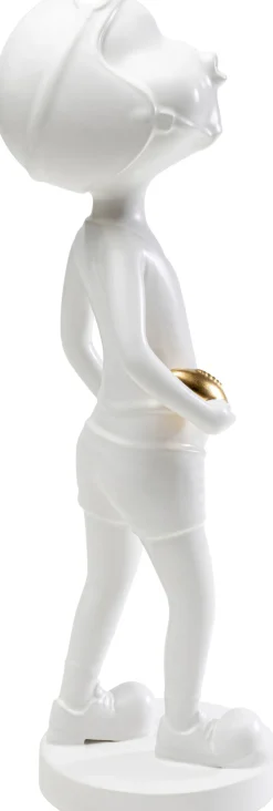 KARE Design Koriste-Esineet*Ball Girl Tyttö Koriste-esine Valkoinen 41cm