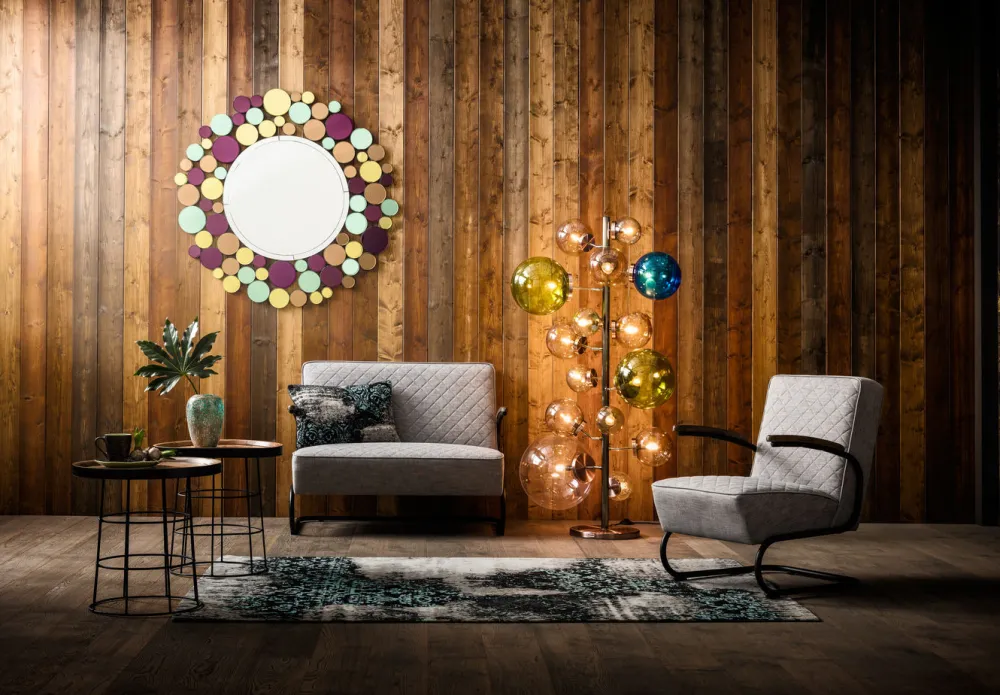 KARE Design Lattiavalaisimet|Olohuone*Balloon Colore 15 LED Lattiavalaisin