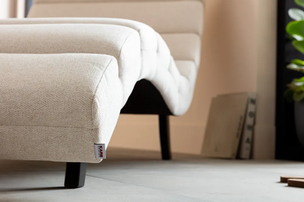 KARE Design Lepotuolit*Balou Lepotuoli, Kermanvärinen 190cm