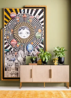 KARE Design Kulhot*Banana Leaf Deco Kulho 14x24cm