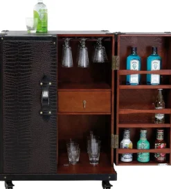 KARE Design Baarit*Bar Cabinet Globetrotter Baarikaappi, Medium