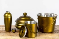 KARE Design Baarit*Bar Steamlock Baari Veturi, Teräs, Mangopuu 225cm