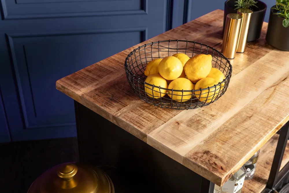 KARE Design Baarit*Bar Steamlock Baari Veturi, Teräs, Mangopuu 225cm