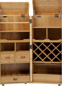 KARE Design Baarit*Bar Venezia Baarikaappi, Kermanvärinen