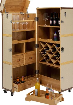 KARE Design Baarit*Bar Venezia Baarikaappi, Kermanvärinen