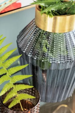 KARE Design Maljakot|Olohuone*Barfly Maljakko, Harmaa 30cm