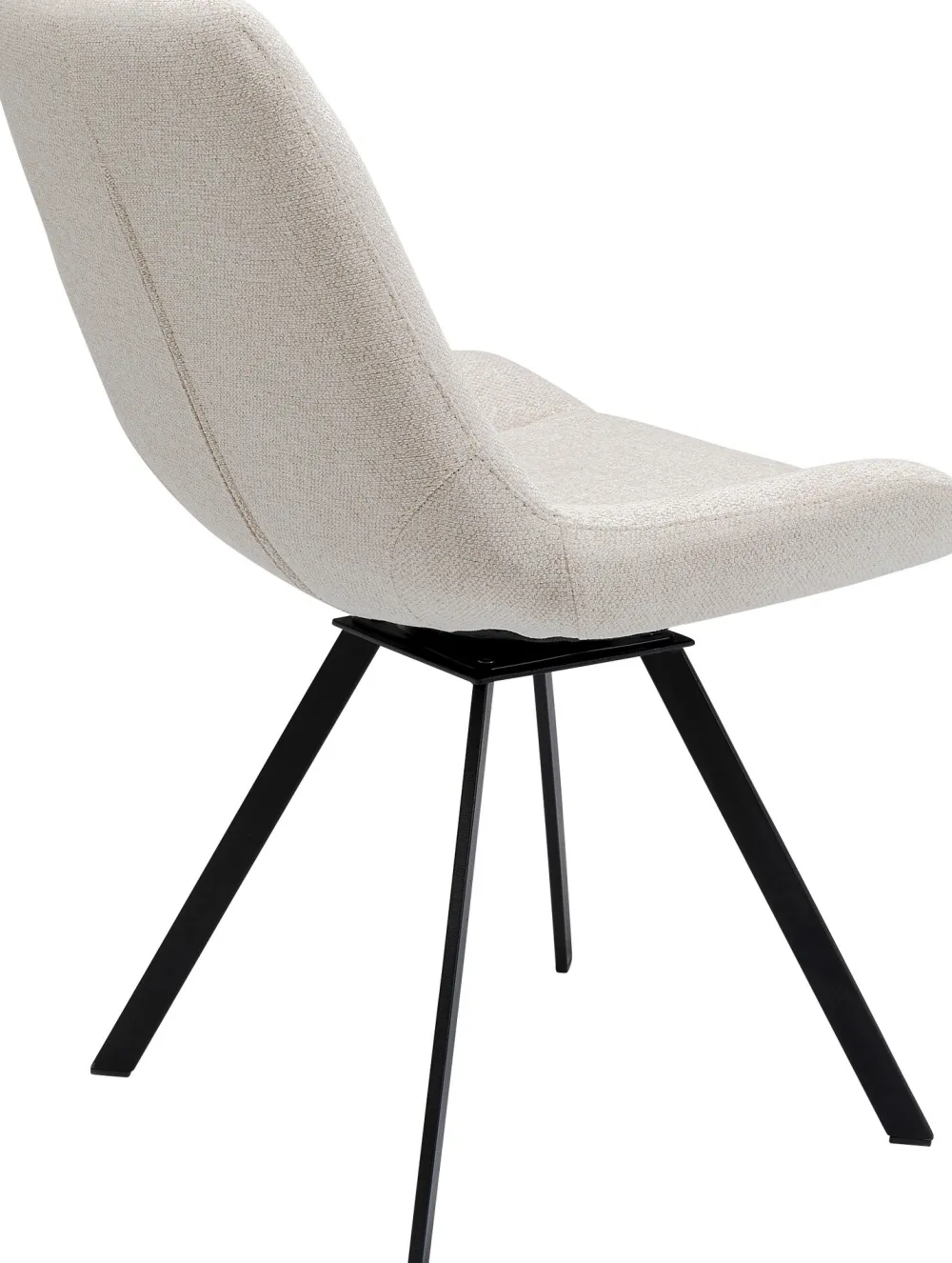 KARE Design Tuolit*Baron Pyörivä Tuoli Kermanvärinen