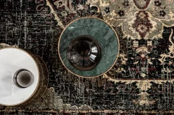 KARE Design Sohvapöydät|Olohuone*Beam Sivupöytä - Valkoinen, Marmori, Messinki Ø32cm