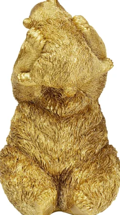 KARE Design Koriste-Esineet*Bear Lucky Mom Gold Karhu Koriste-esine 27cm