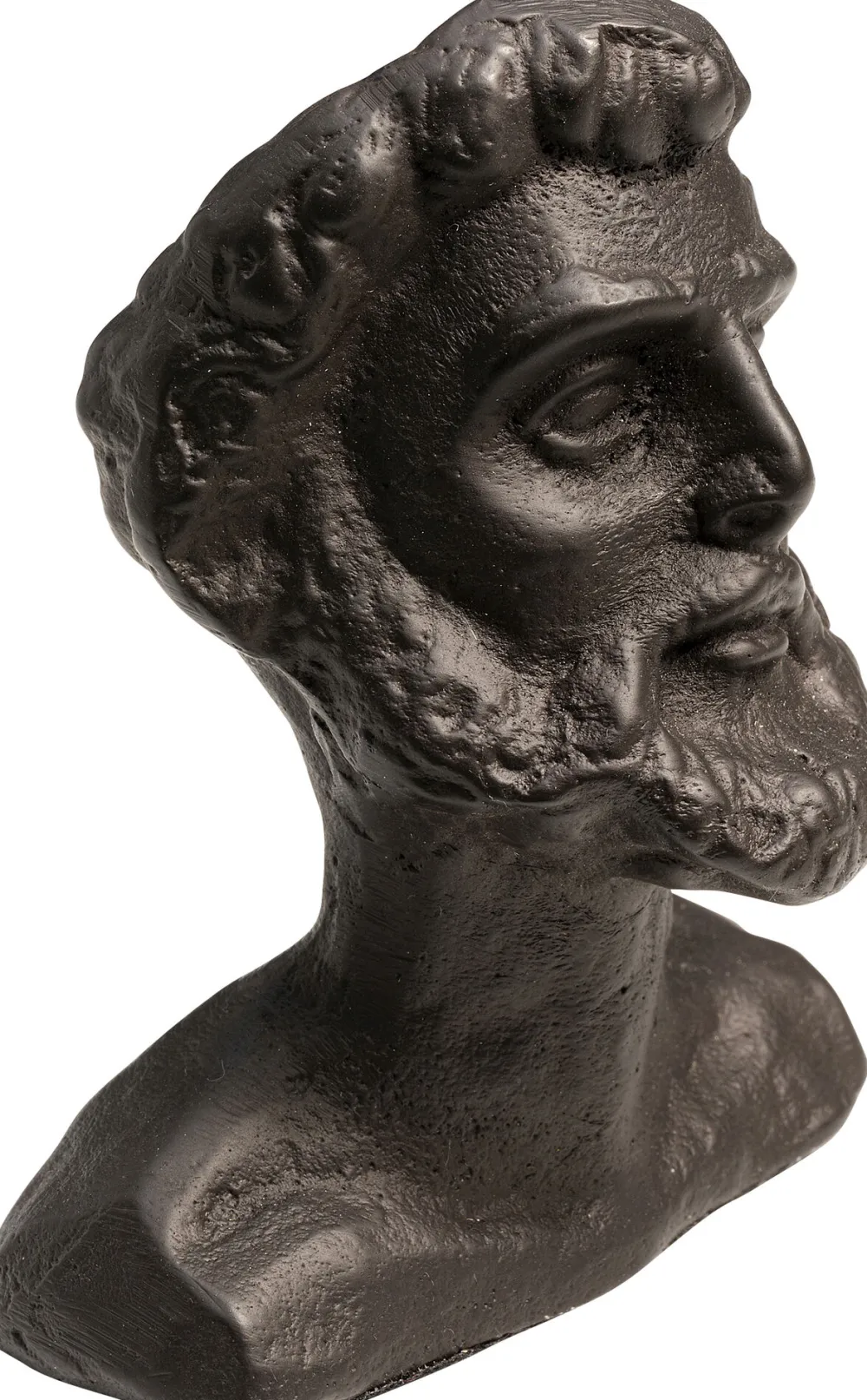 KARE Design Koriste-Esineet*Bearded Man Anthracite Koriste-esine 11cm