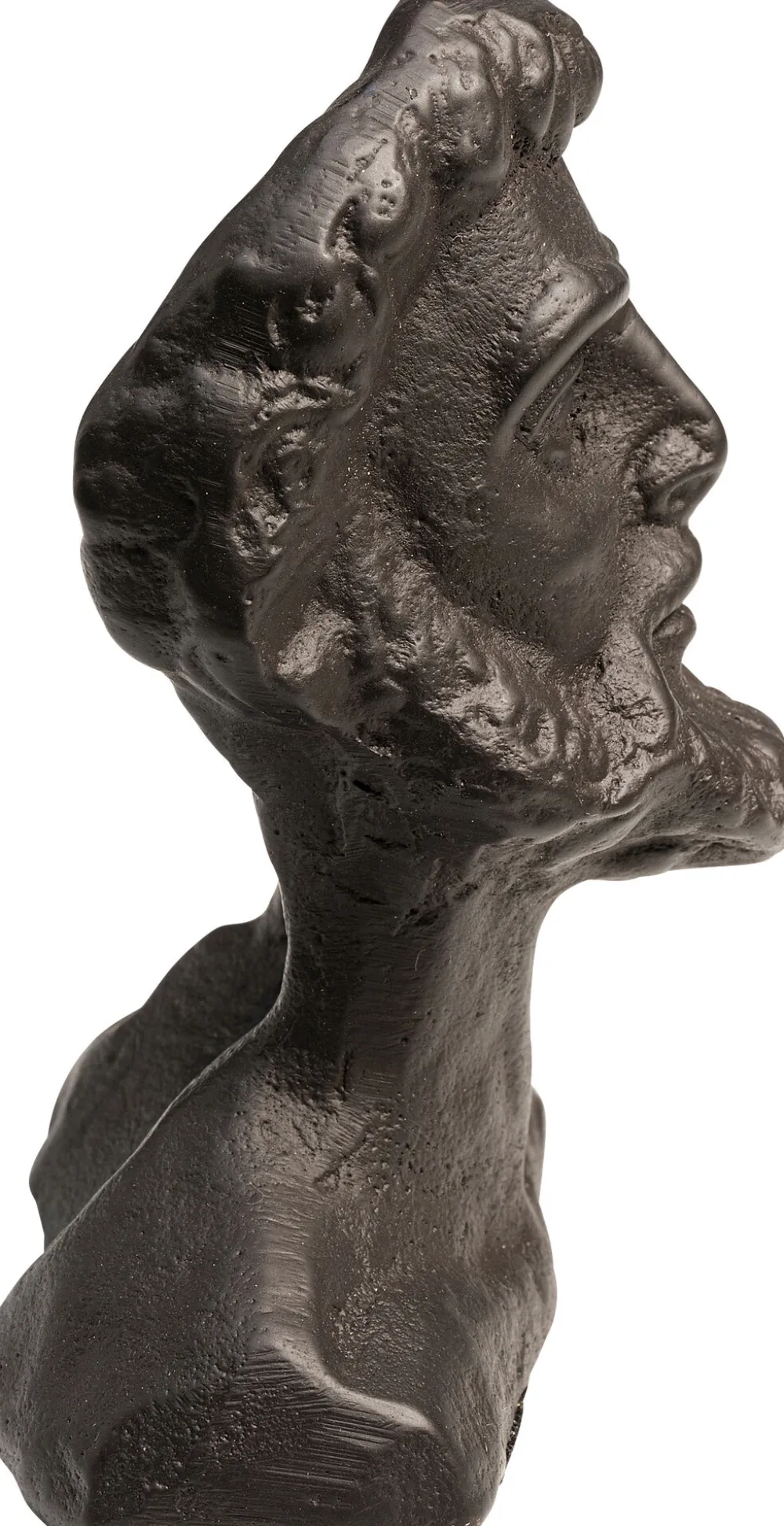 KARE Design Koriste-Esineet*Bearded Man Anthracite Koriste-esine 11cm