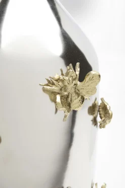 KARE Design Maljakot*Bees Mehiläiset Maljakko Hopea 46cm