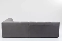 KARE Design Kulmasohvat*Belami Velvet Kulmasohva - Samettia, Harmaa, Oikea