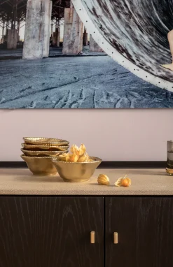 KARE Design Astiat Snackseille*Bell Kulho, Kulta Ø16cm