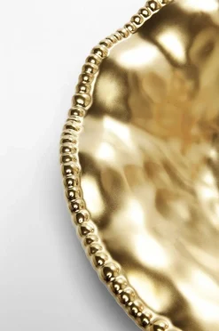 KARE Design Keittiö Ja Astiat*Bell Lautanen, Kulta Ø36cm