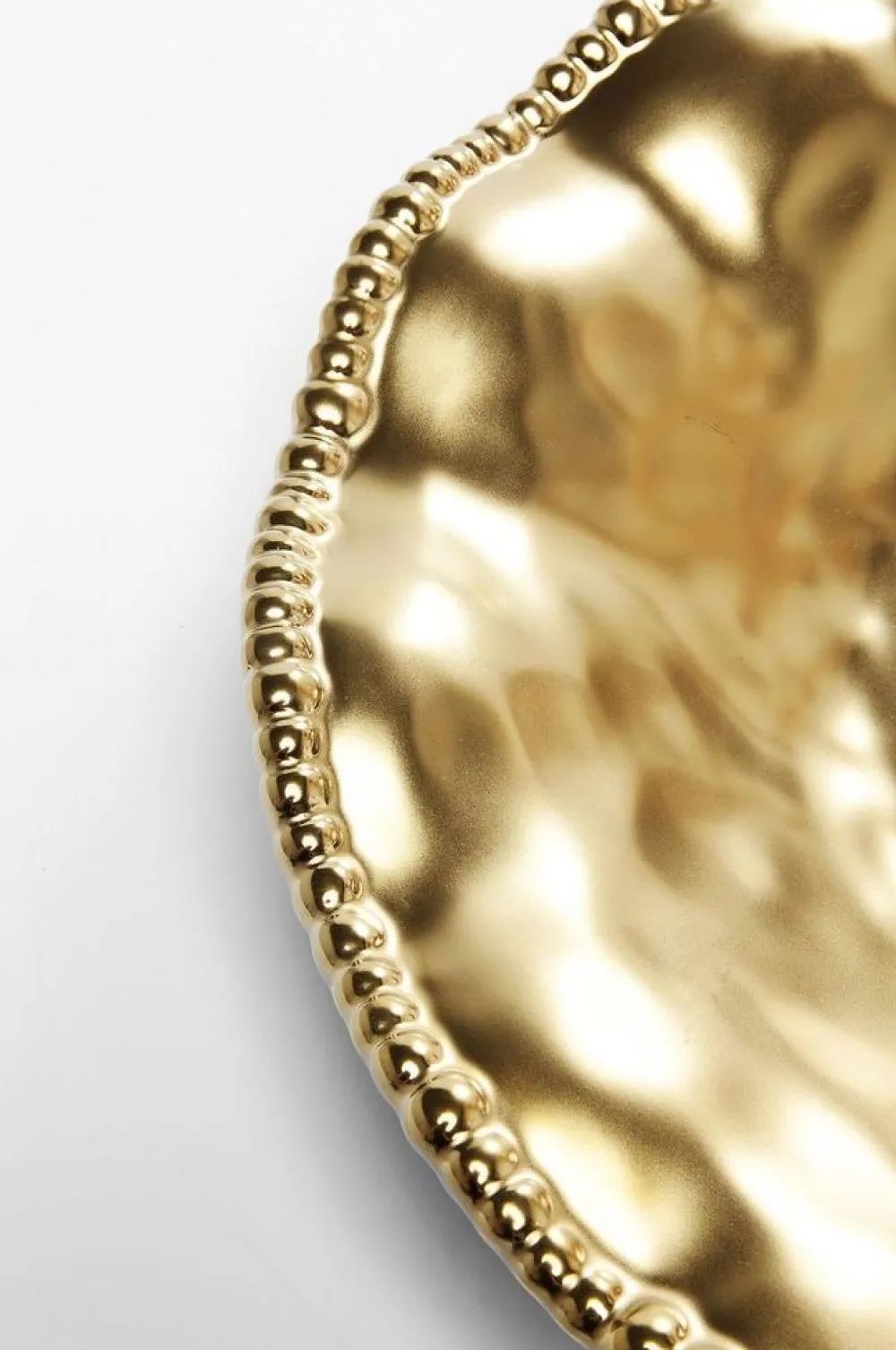 KARE Design Keittiö Ja Astiat*Bell Lautanen, Kulta Ø36cm