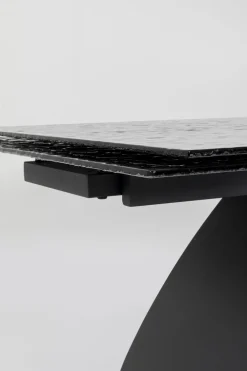 KARE Design Pöydät*Bellagio Jatkettava Pöytä Lasia Ja Terästä 180(40+40)x95cm