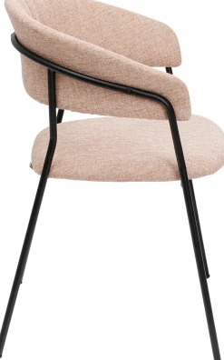 KARE Design Tuolit*Belle Tuoli Käsinojilla - Roosa (2/Setti)