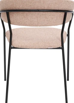 KARE Design Tuolit*Belle Tuoli Käsinojilla - Roosa (2/Setti)