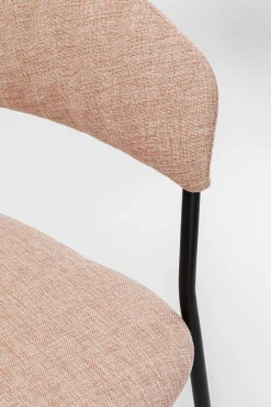 KARE Design Tuolit*Belle Tuoli Käsinojilla - Roosa (2/Setti)