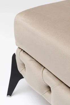 KARE Design Rahit Ja Jakkarat*Bellissima Rahi, Samettia, Taupe 80cm