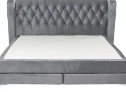 KARE Design Sängyt*Benito Moon Grey Säbnky Harmaa 180x200cm