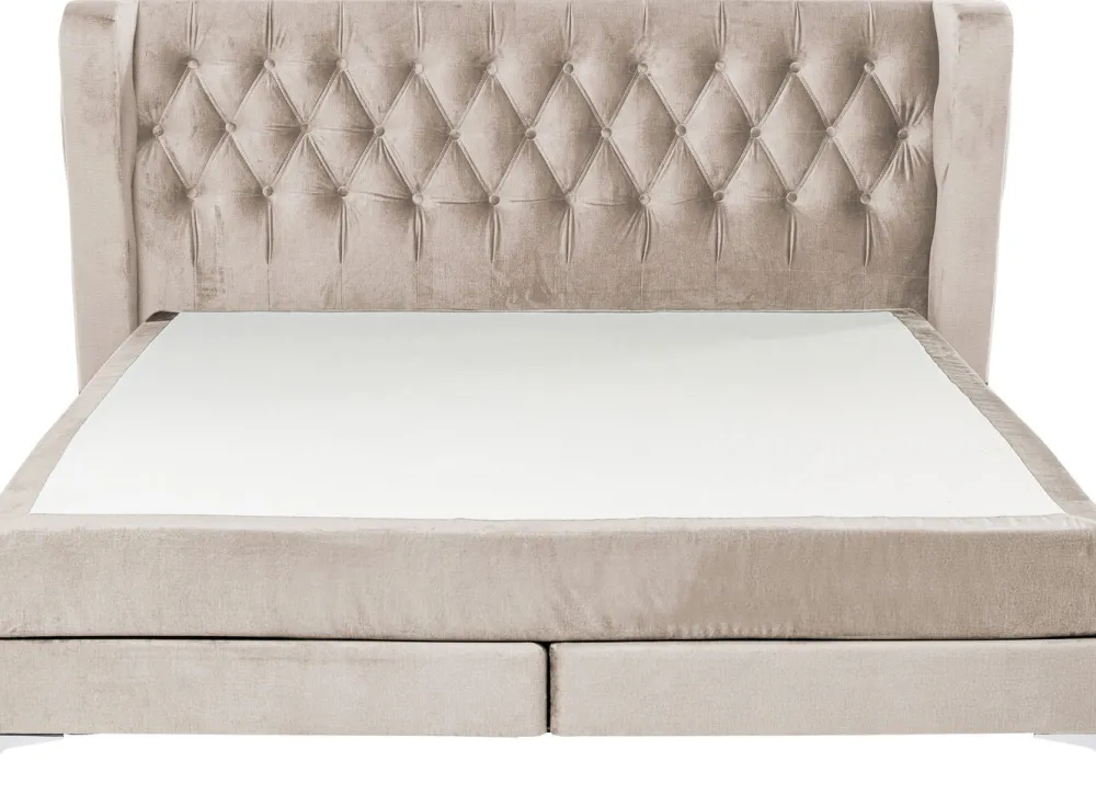 KARE Design Sängyt*Benito Moon Sänky, Kermanvärinen 160x200cm