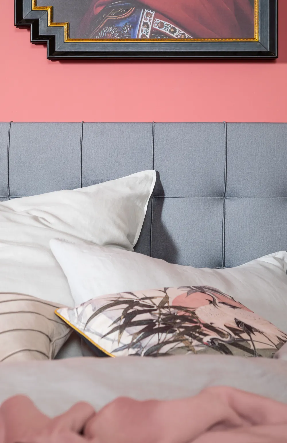 KARE Design Sängyt*Benito Star Sänky, Harmaa 180x200cm