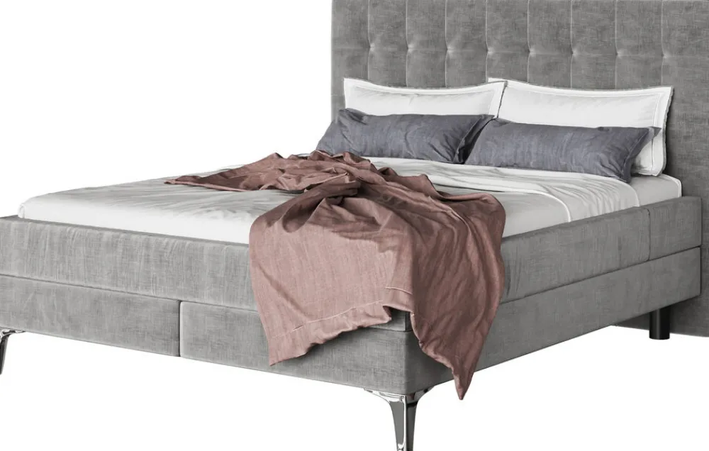 KARE Design Sängyt*Benito Star Sänky, Harmaa 180x200cm