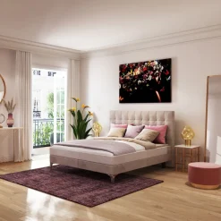 KARE Design Sängyt*Benito Star Sänky, Kermanvärinen 160x200cm