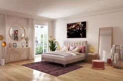 KARE Design Sängyt*Benito Star Sänky, Kermanvärinen 180x200cm