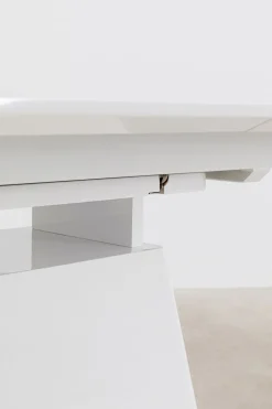 KARE Design Pöydät*Benvenuto Jatkettava Pöytä, Valkoinen 200(50)x110cm