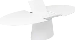 KARE Design Pöydät*Benvenuto Jatkettava Pöytä, Valkoinen 200(50)x110cm
