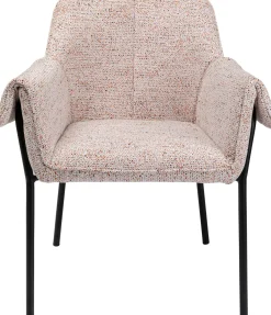 KARE Design Tuolit*Bess Flitter Tuoli Käsinojilla, Beige