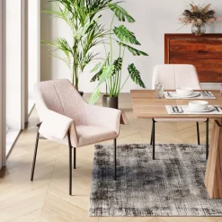 KARE Design Tuolit*Bess Flitter Tuoli Käsinojilla, Beige