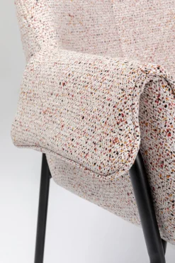 KARE Design Tuolit*Bess Flitter Tuoli Käsinojilla, Beige